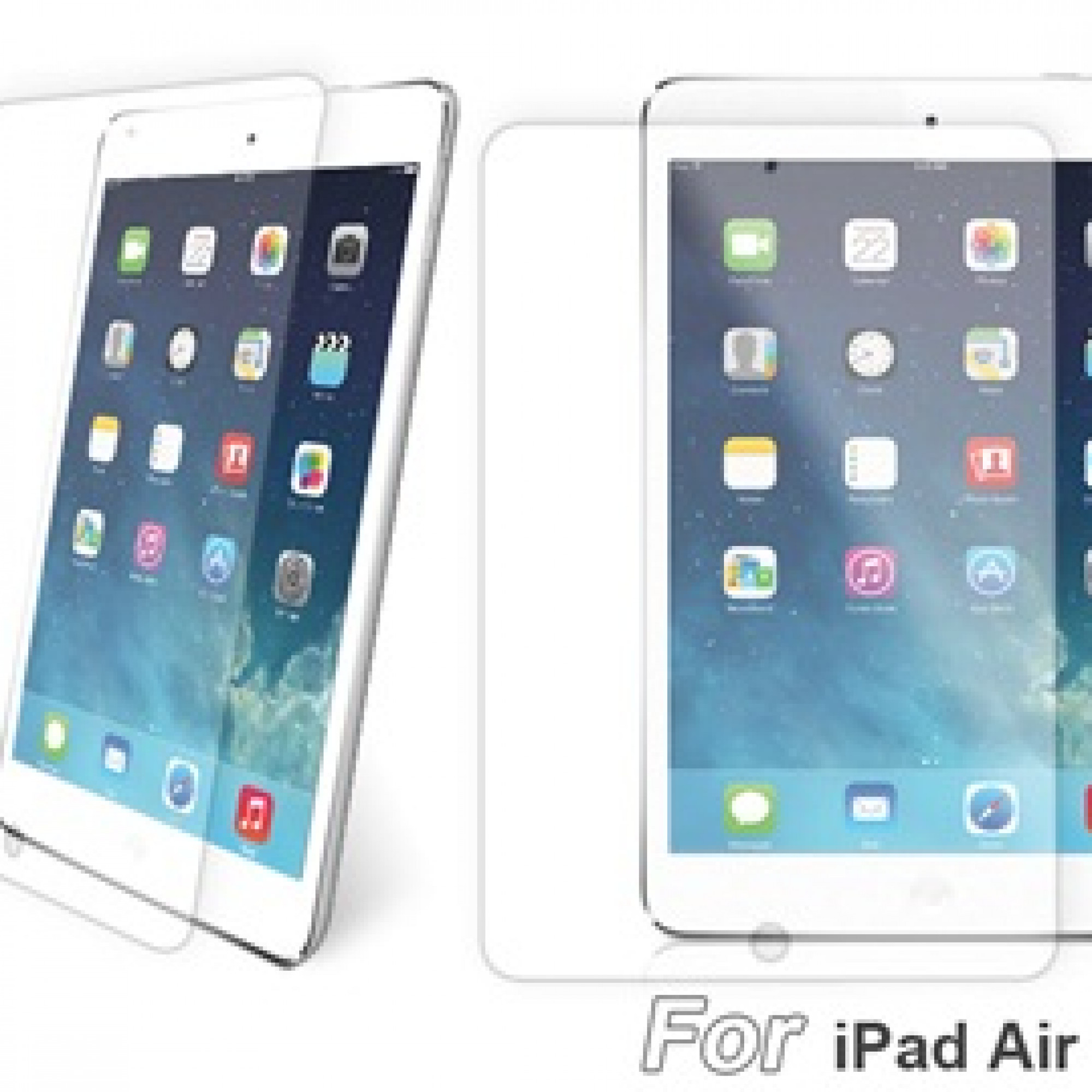 Защитное стекло Baseus Protective для iPad Air/Air2/Pro9.7